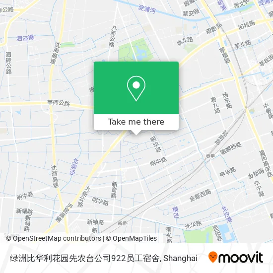 绿洲比华利花园先农台公司922员工宿舍 map