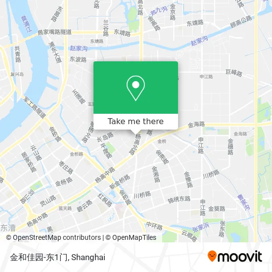 金和佳园-东1门 map