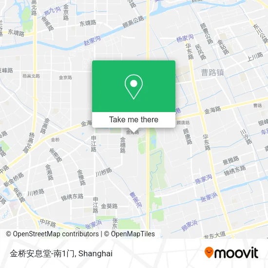 金桥安息堂-南1门 map