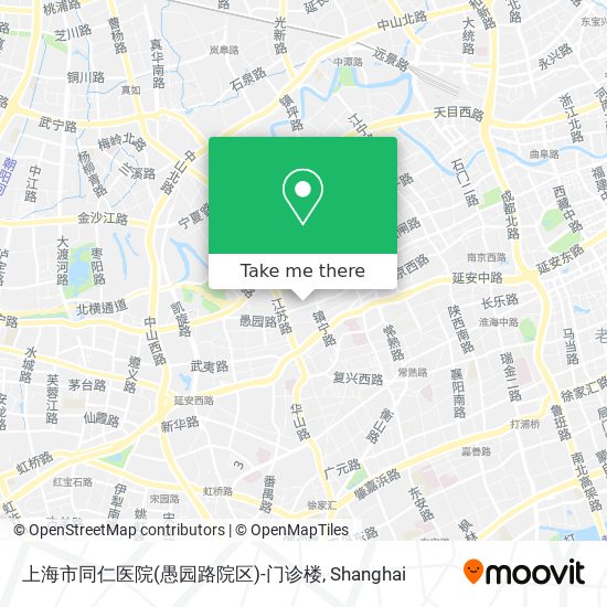上海市同仁医院(愚园路院区)-门诊楼 map