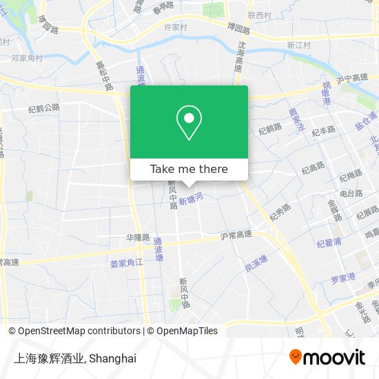 上海豫辉酒业 map