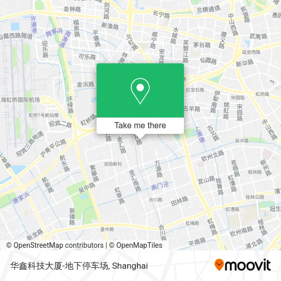 华鑫科技大厦-地下停车场 map