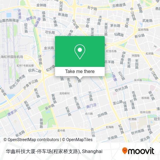华鑫科技大厦-停车场(程家桥支路) map