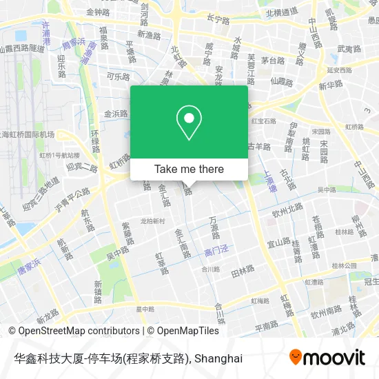 华鑫科技大厦-停车场(程家桥支路) map