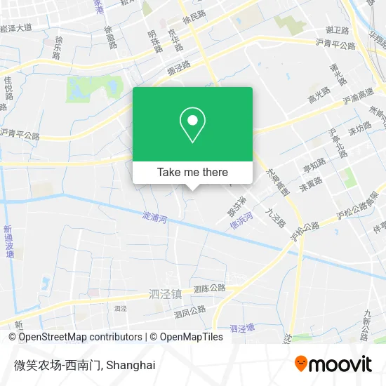 微笑农场-西南门 map