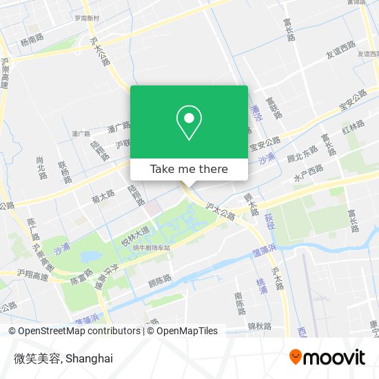 微笑美容 map