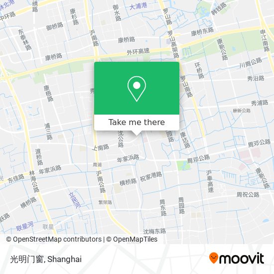 光明门窗 map