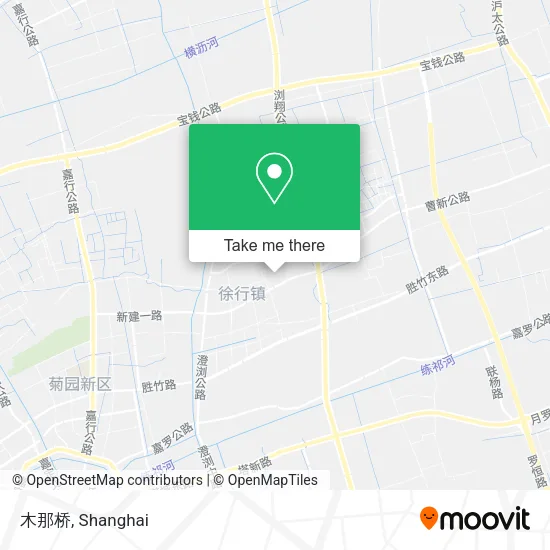 木那桥 map