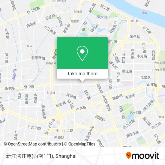 新江湾佳苑(西南1门) map