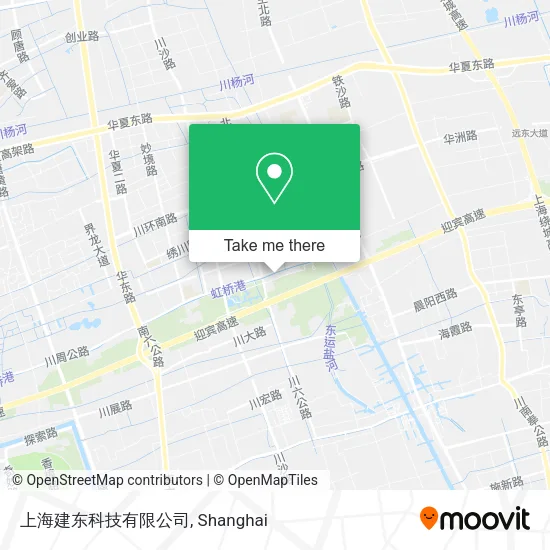 上海建东科技有限公司 map