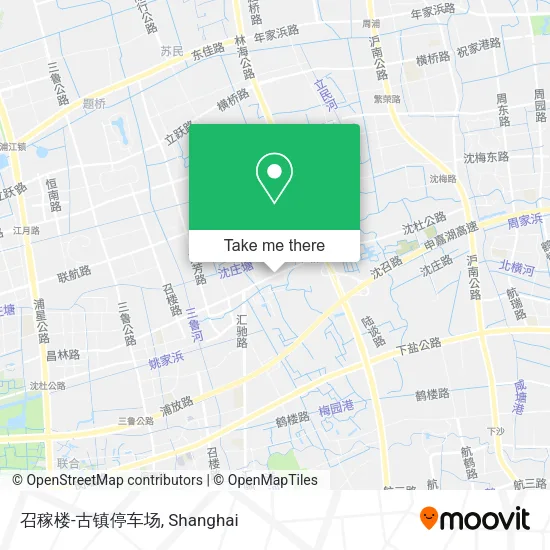 召稼楼-古镇停车场 map