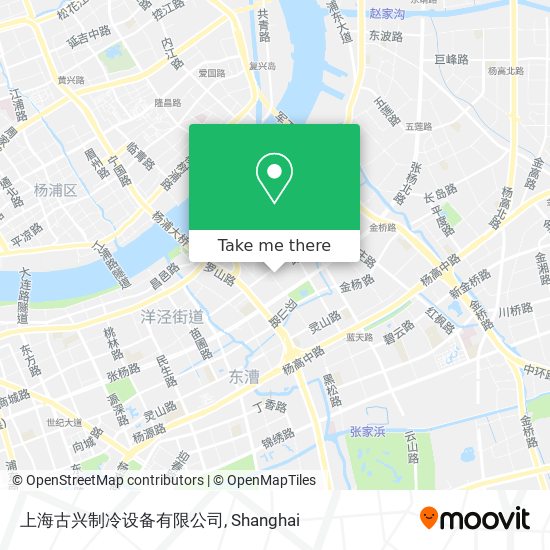 上海古兴制冷设备有限公司 map