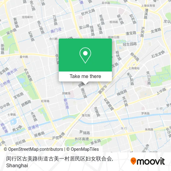 闵行区古美路街道古美一村居民区妇女联合会 map