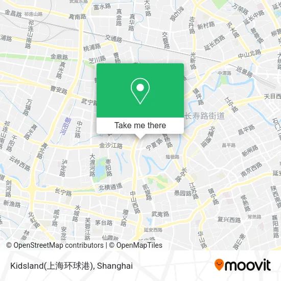 Kidsland(上海环球港) map