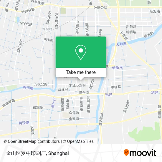 金山区罗中印刷厂 map