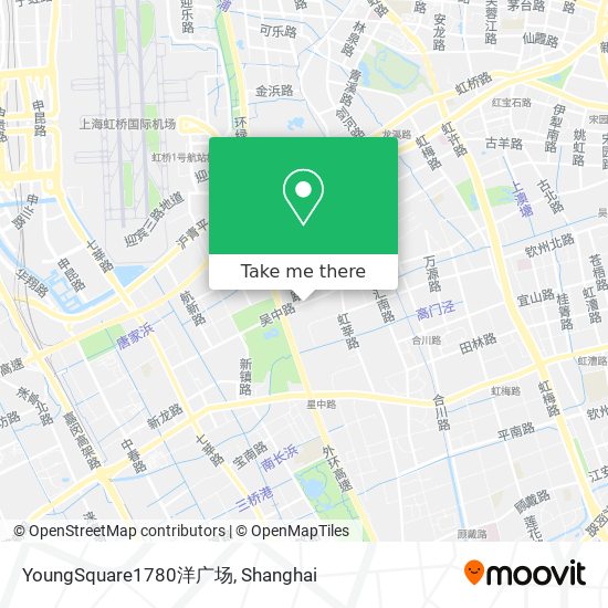 YoungSquare1780洋广场 map