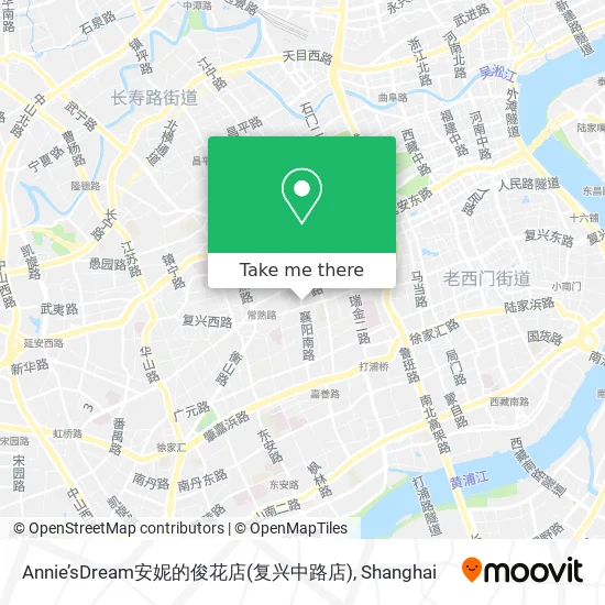 Annie’sDream安妮的俊花店(复兴中路店) map