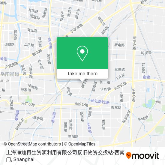 上海净通再生资源利用有限公司废旧物资交投站-西南门 map