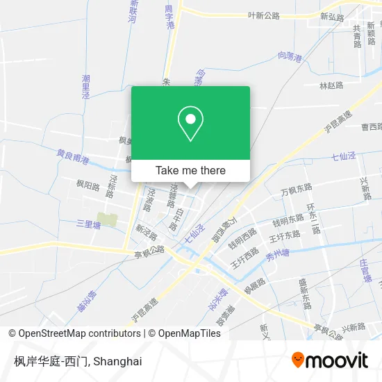枫岸华庭-西门 map