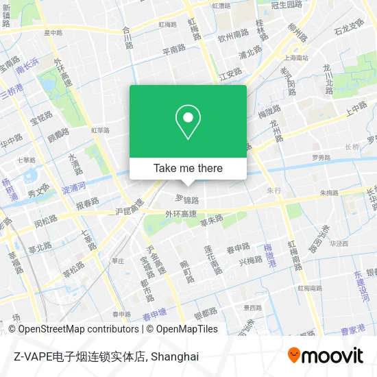 Z-VAPE电子烟连锁实体店 map