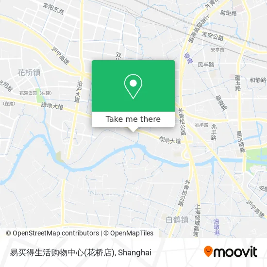 易买得生活购物中心(花桥店) map