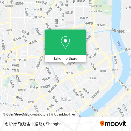 名炉烤鸭(延吉中路店) map