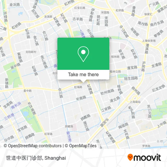 世道中医门诊部 map
