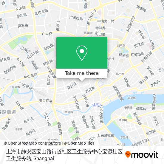 上海市静安区宝山路街道社区卫生服务中心宝源社区卫生服务站 map