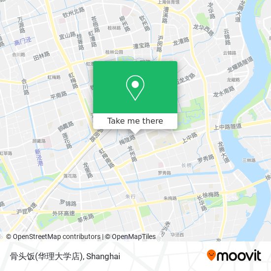 骨头饭(华理大学店) map