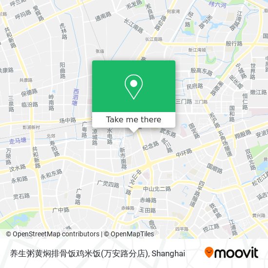 养生粥黄焖排骨饭鸡米饭(万安路分店) map