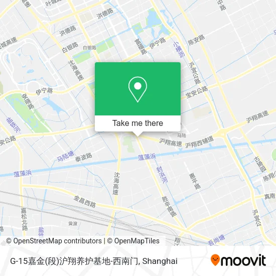 G-15嘉金(段)沪翔养护基地-西南门 map