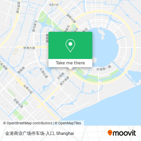 金港商业广场停车场-入口 map