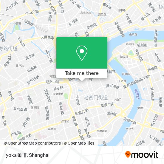 yoka咖啡 map