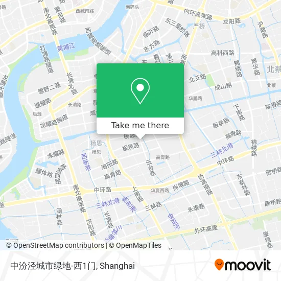 中汾泾城市绿地-西1门 map