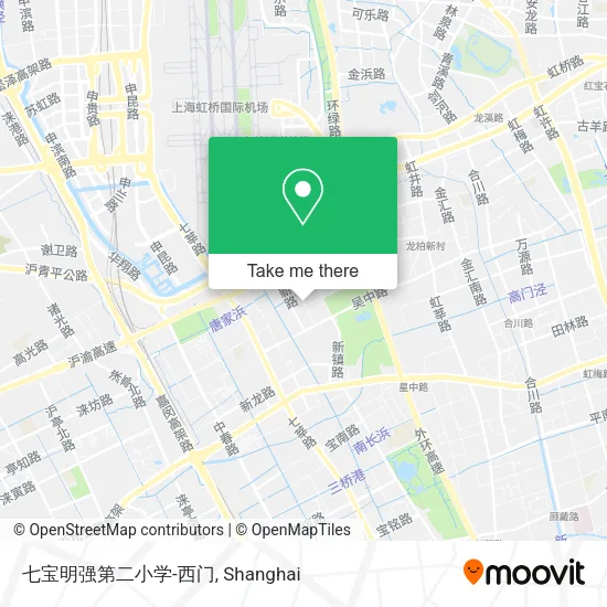 七宝明强第二小学-西门 map