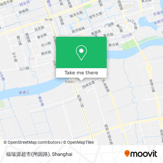 福瑞源超市(闸园路) map
