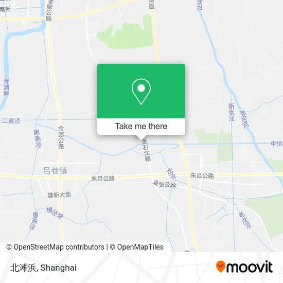 北滩浜 map