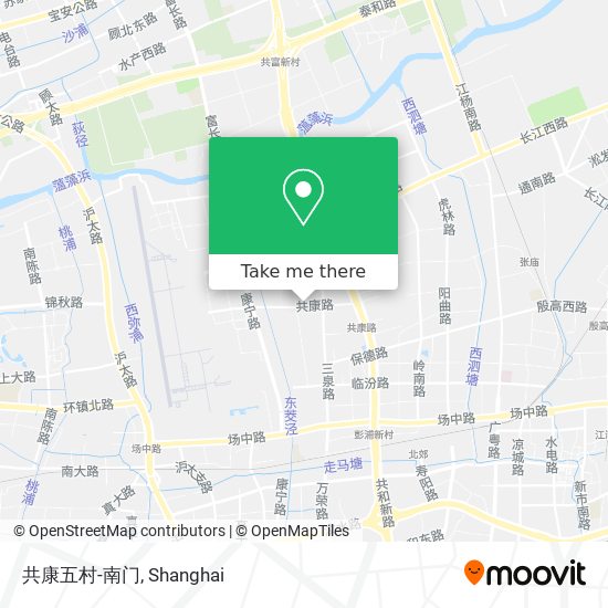 共康五村-南门 map