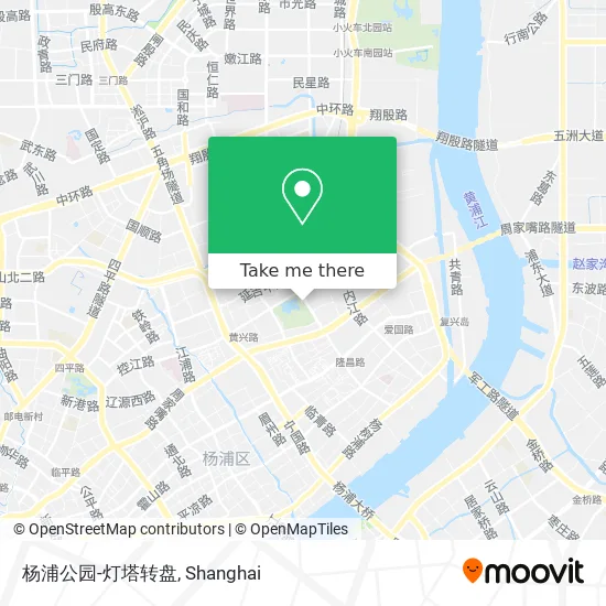 杨浦公园-灯塔转盘 map