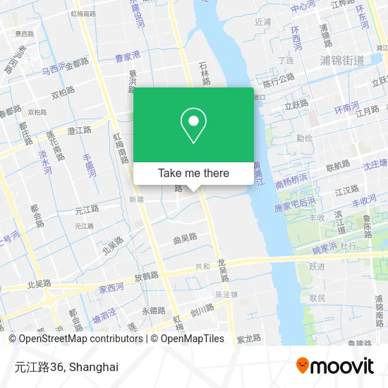 元江路36 map