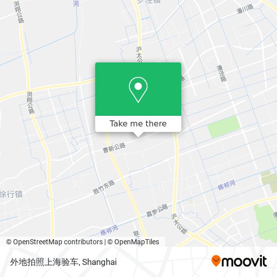 外地拍照上海验车 map