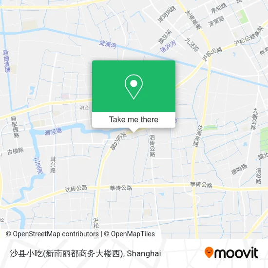 沙县小吃(新南丽都商务大楼西) map