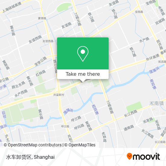 水车卸货区 map