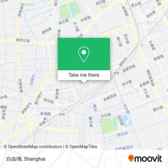 自由嗨 map