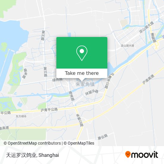 天运罗汉鸽业 map