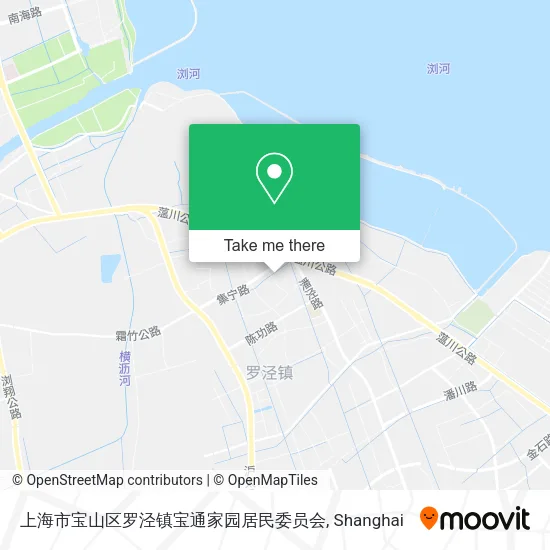 上海市宝山区罗泾镇宝通家园居民委员会 map