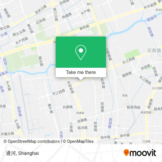 通河 map