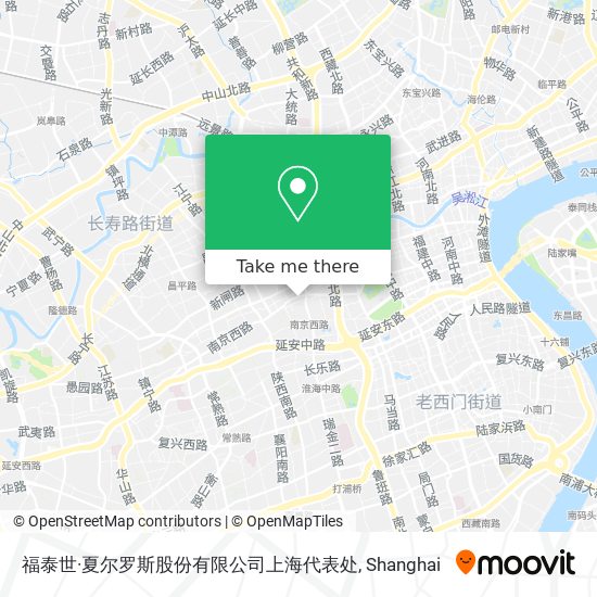 福泰世·夏尔罗斯股份有限公司上海代表处 map