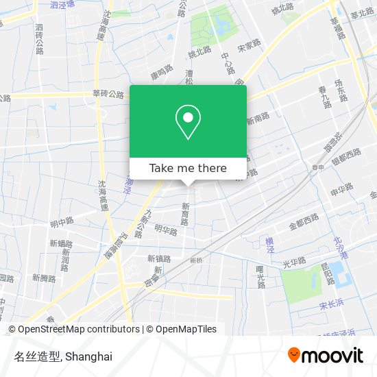 名丝造型 map