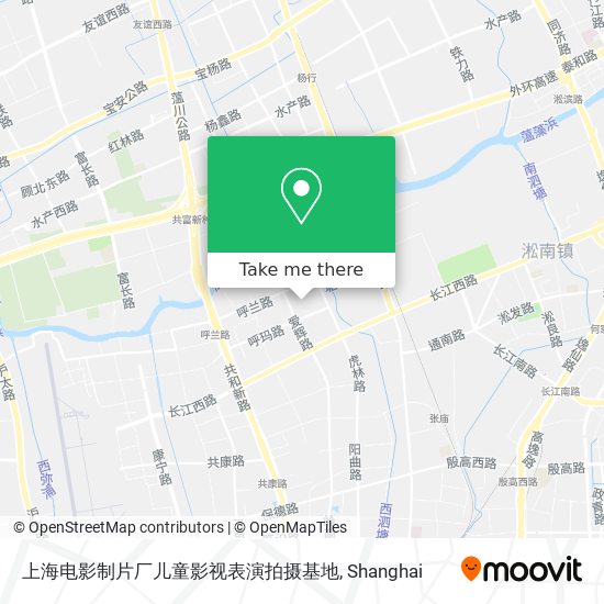 上海电影制片厂儿童影视表演拍摄基地 map